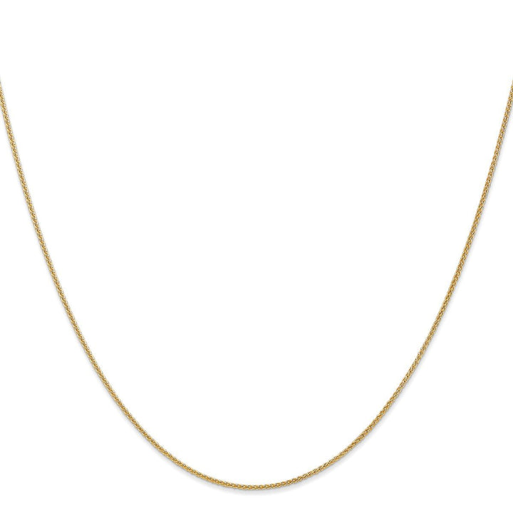 Gold 1mm Spiga (Wheat) Chain, 24" - Chain - Design Jewellers Edmonton
