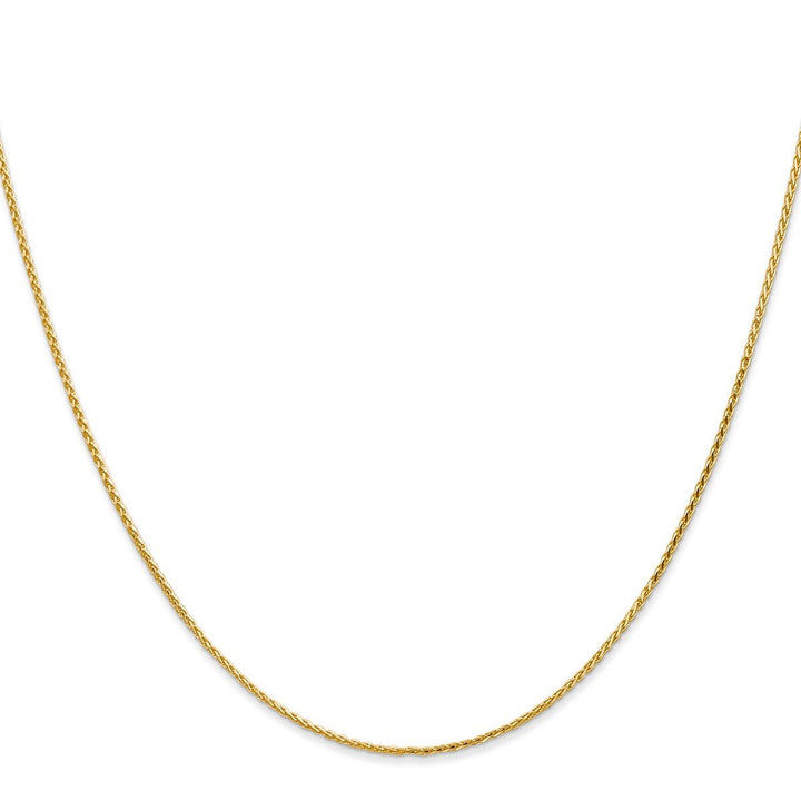 Gold 1mm Spiga (Wheat) Chain, 24" - Chain - Design Jewellers Edmonton