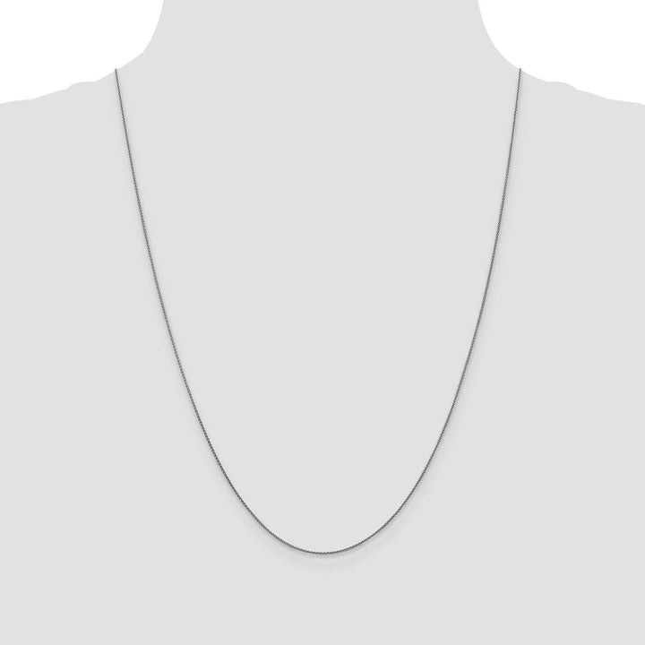 Gold 1mm Spiga (Wheat) Chain, 24" - Chain - Design Jewellers Edmonton
