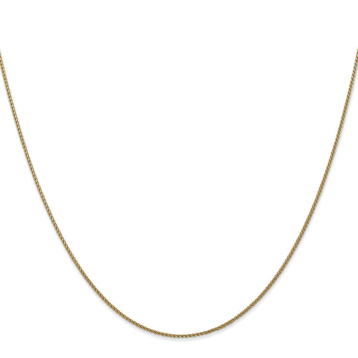 Gold 1mm Spiga (Wheat) Chain, 24" - Chain - Design Jewellers Edmonton