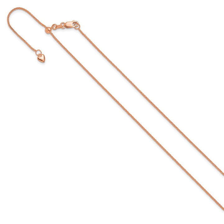 Gold 1mm Spiga (Wheat) Chain, 30" - Chain - Design Jewellers Edmonton