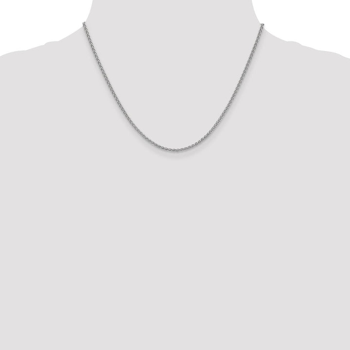 Gold 2.1mm Spiga (Wheat) Chain, 18" - Chain - Design Jewellers Edmonton