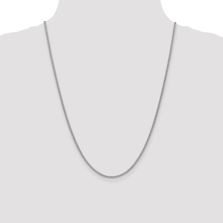 Gold 2.1mm Spiga (Wheat) Chain, 24" - Chain - Design Jewellers Edmonton
