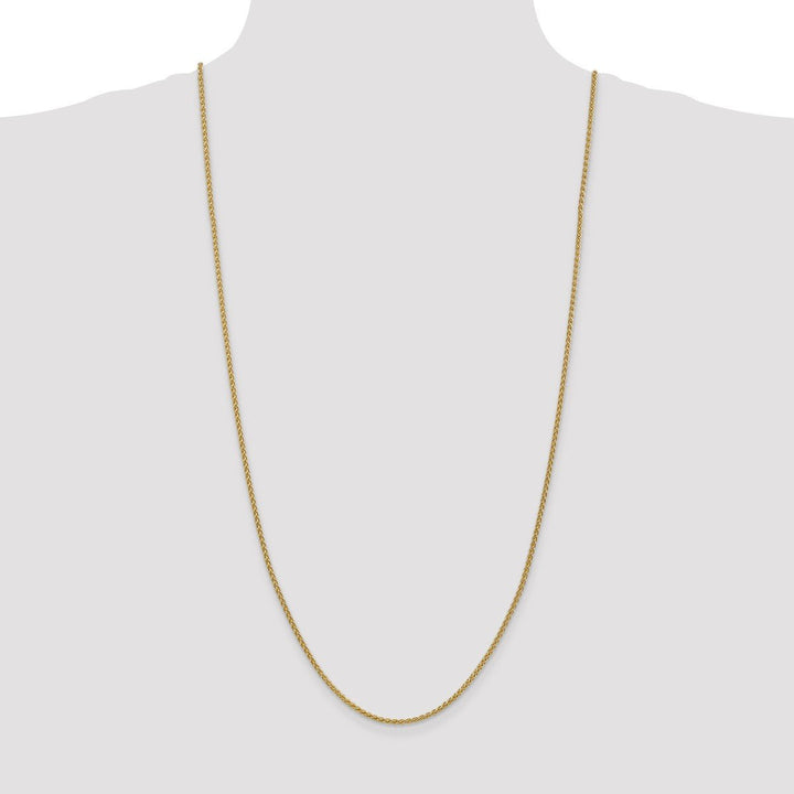 Gold 2.1mm Spiga (Wheat) Chain, 30" - Chain - Design Jewellers Edmonton
