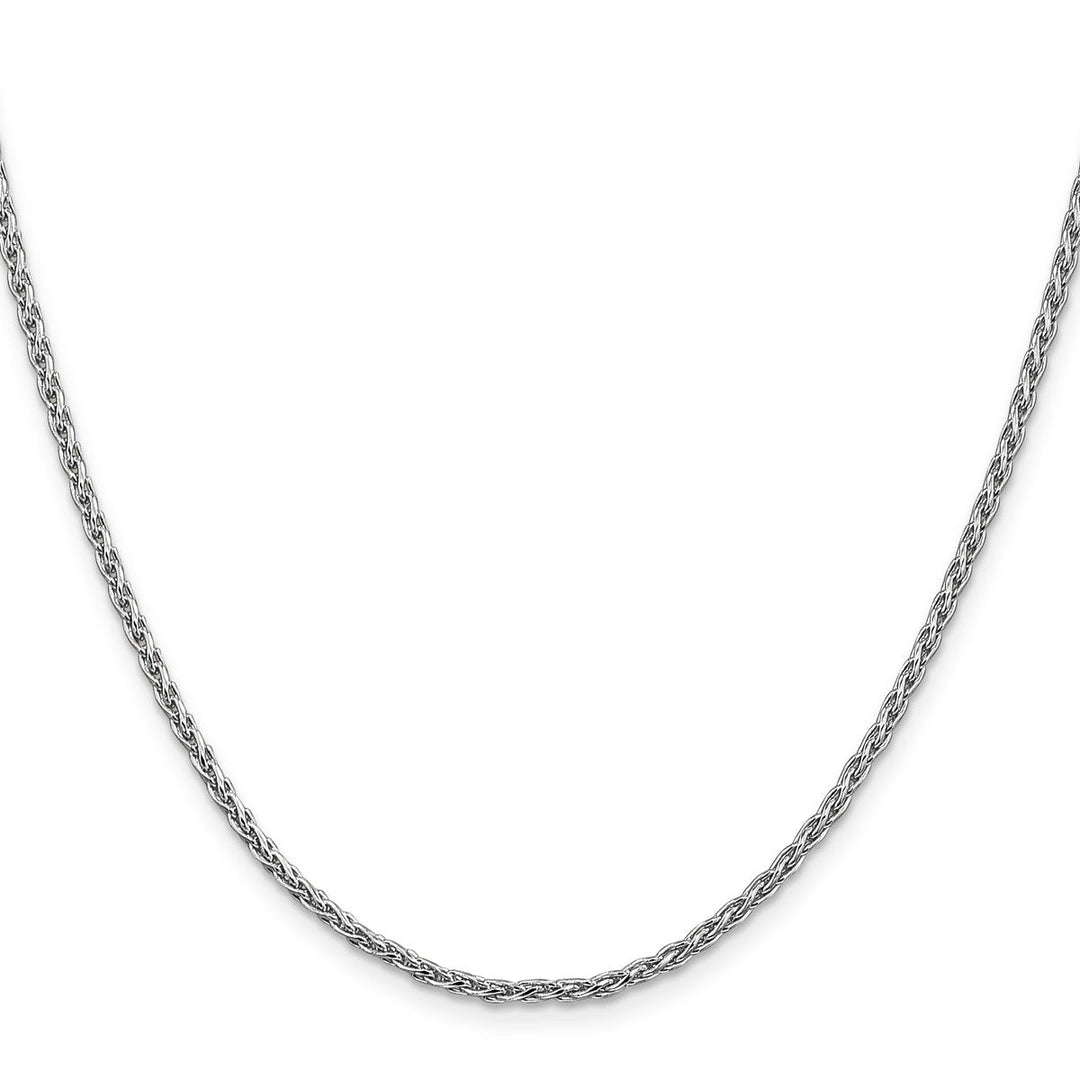Gold 2.25mm Spiga (Wheat) Chain, 16