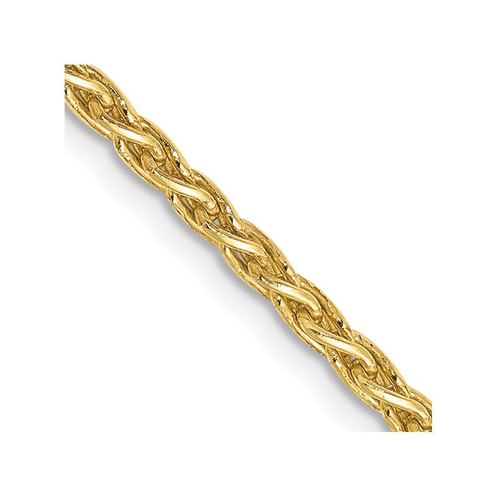 Gold 2.25mm Spiga (Wheat) Chain, 16" - Chain - Design Jewellers Edmonton