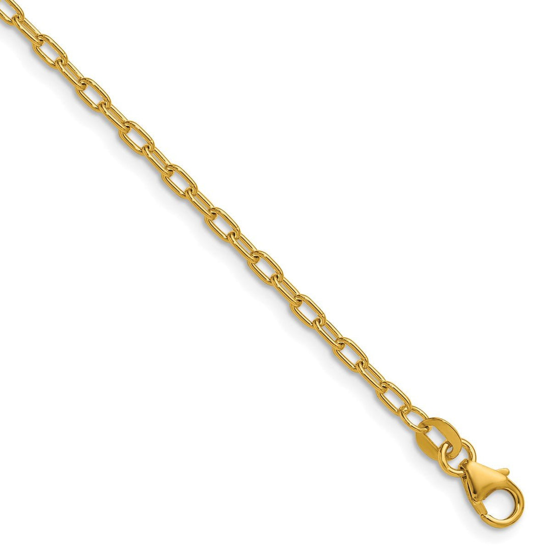 Gold 2.3mm Cable Chain, 22"