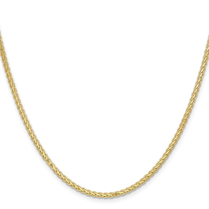 Gold 2.3mm Spiga (Wheat) Chain, 16" - Chain - Design Jewellers Edmonton