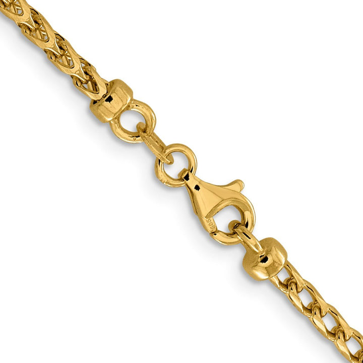 Gold 2.45mm Franco Chain, 18" - Chain - Design Jewellers Edmonton