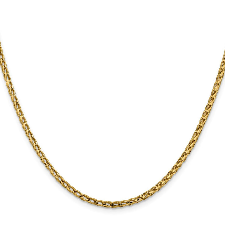 Gold 2.45mm Franco Chain, 18" - Chain - Design Jewellers Edmonton