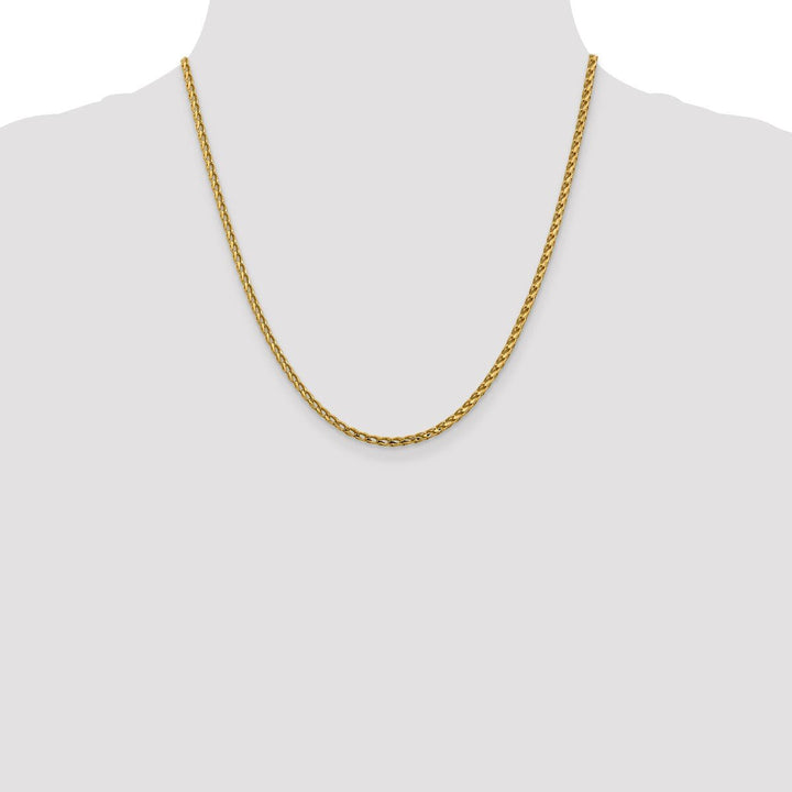 Gold 2.45mm Franco Chain, 20" - Chain - Design Jewellers Edmonton