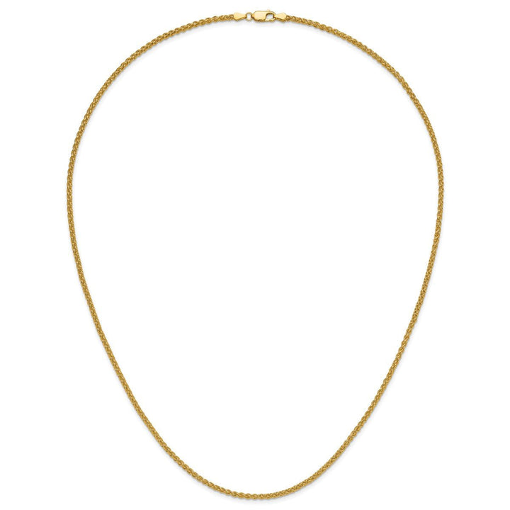 Gold 2.5mm Spiga (Wheat) Chain, 24" - Chain - Design Jewellers Edmonton
