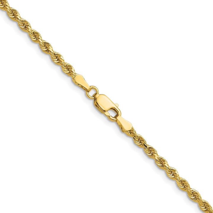 Gold 2.75mm Rope Chain, 16" - Chain - Design Jewellers Edmonton