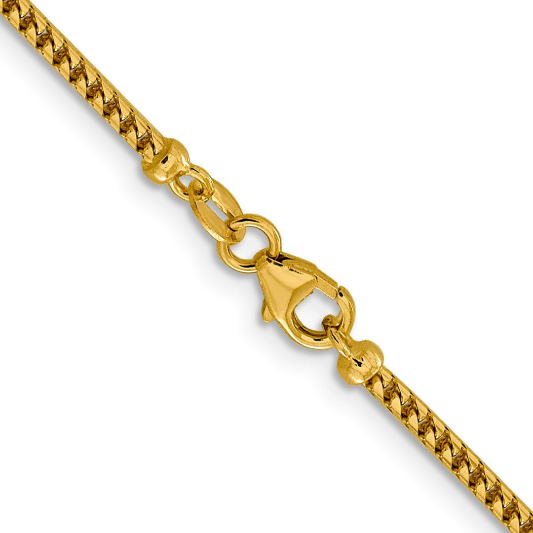 Gold 2mm Franco Chain, 24