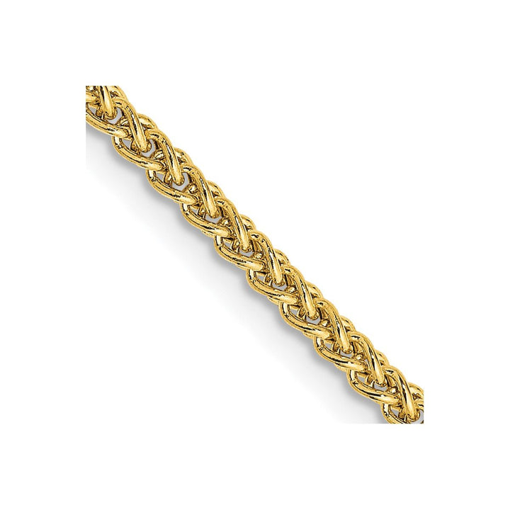 Gold 2mm Spiga (Wheat) Chain, 18" - Chain - Design Jewellers Edmonton