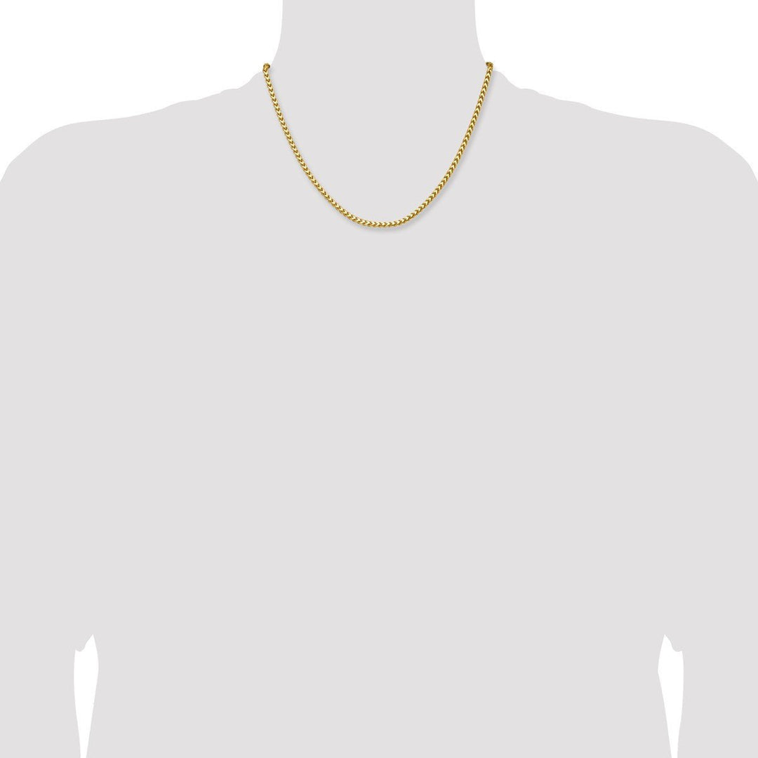 Gold 3.05mm Franco Chain, 18