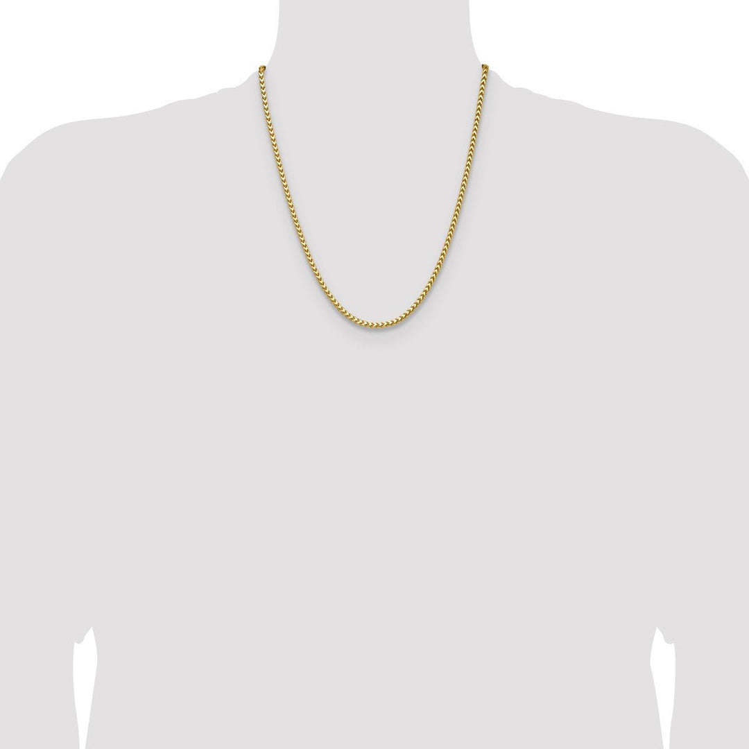 Gold 3.05mm Franco Chain, 22