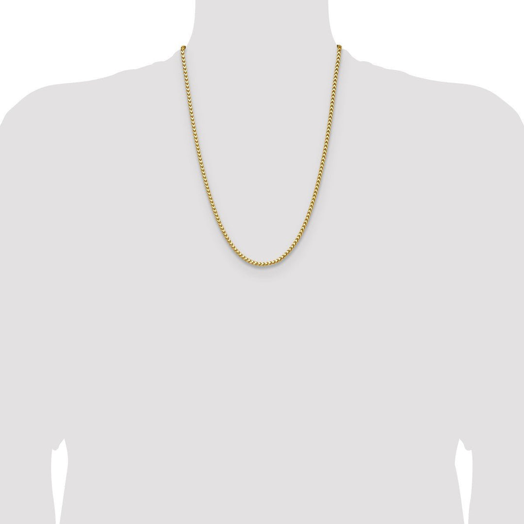 Gold 3.05mm Franco Chain, 24