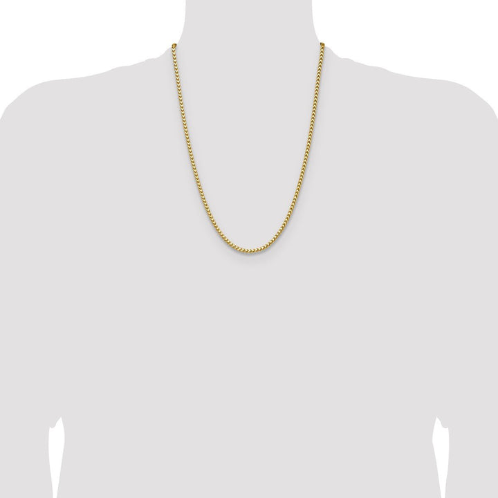 Gold 3.05mm Franco Chain, 24" - Chain - Design Jewellers Edmonton