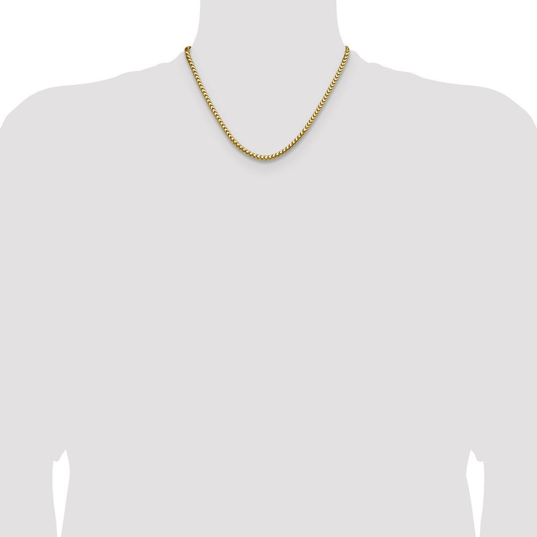 Gold 3.7mm Franco Chain, 18