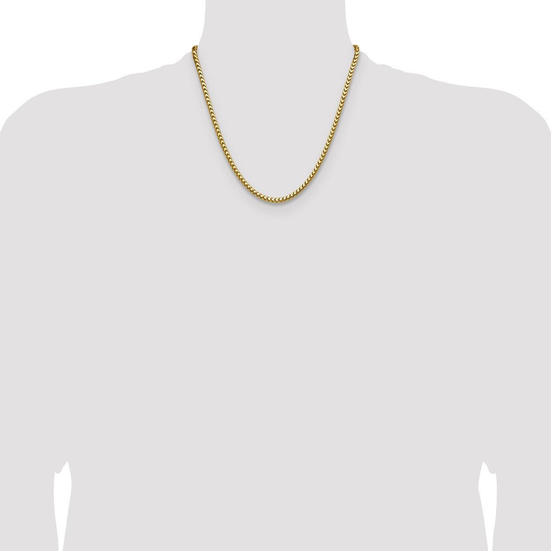 Gold 3.7mm Franco Chain, 20