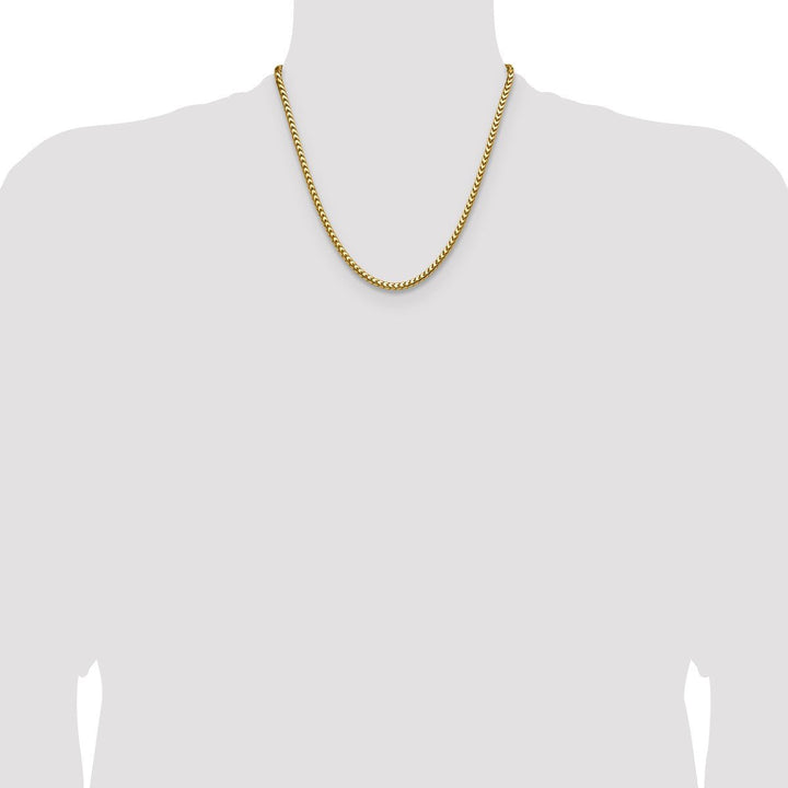 Gold 3.7mm Franco Chain, 20" - Chain - Design Jewellers Edmonton