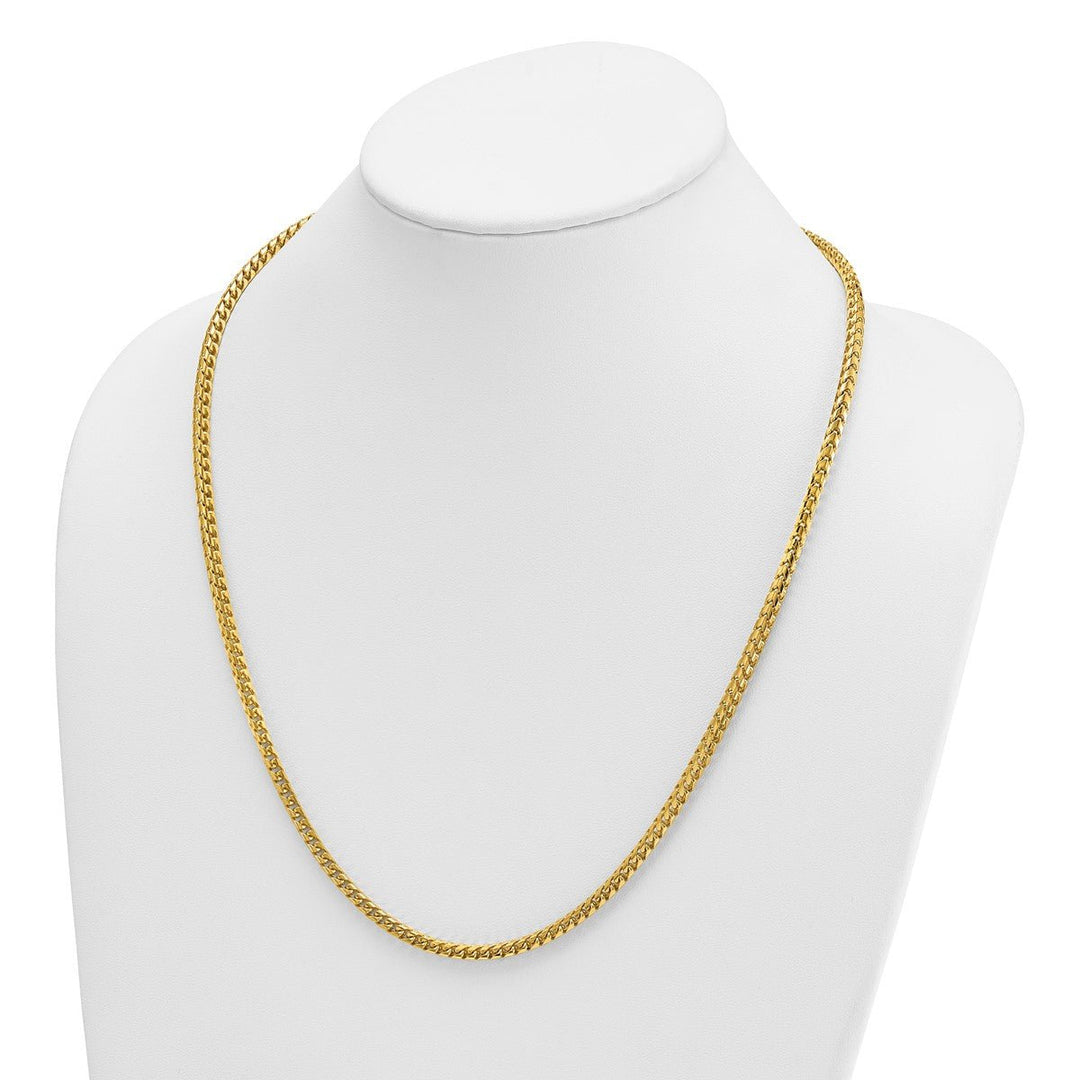 Gold 3.7mm Franco Chain, 24