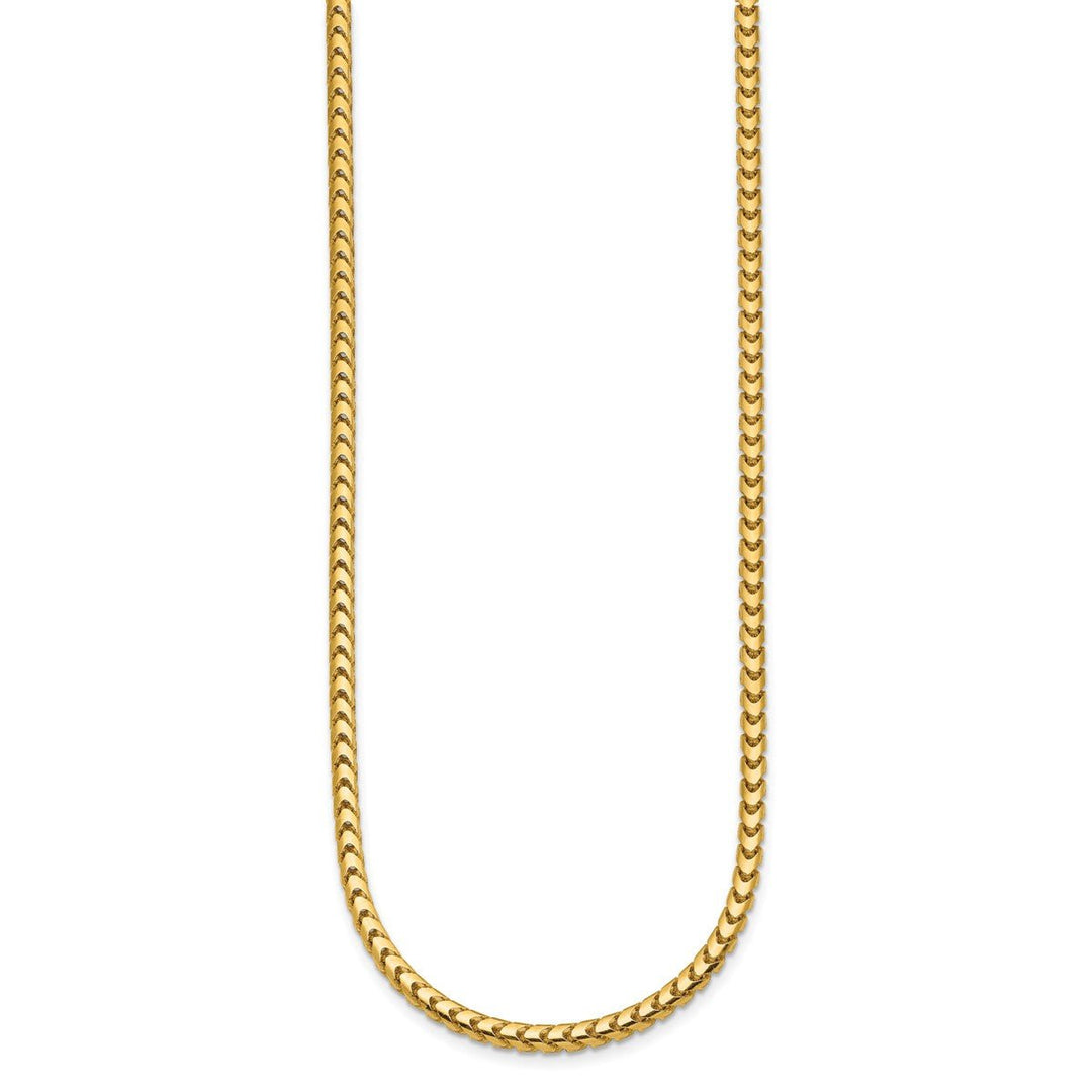 Gold 3.7mm Franco Chain, 24