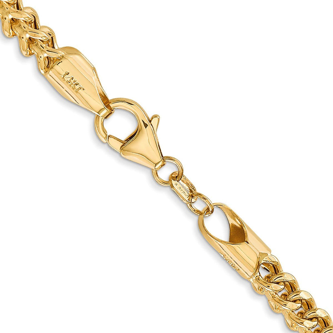 Gold 3.7mm Franco Chain, 24