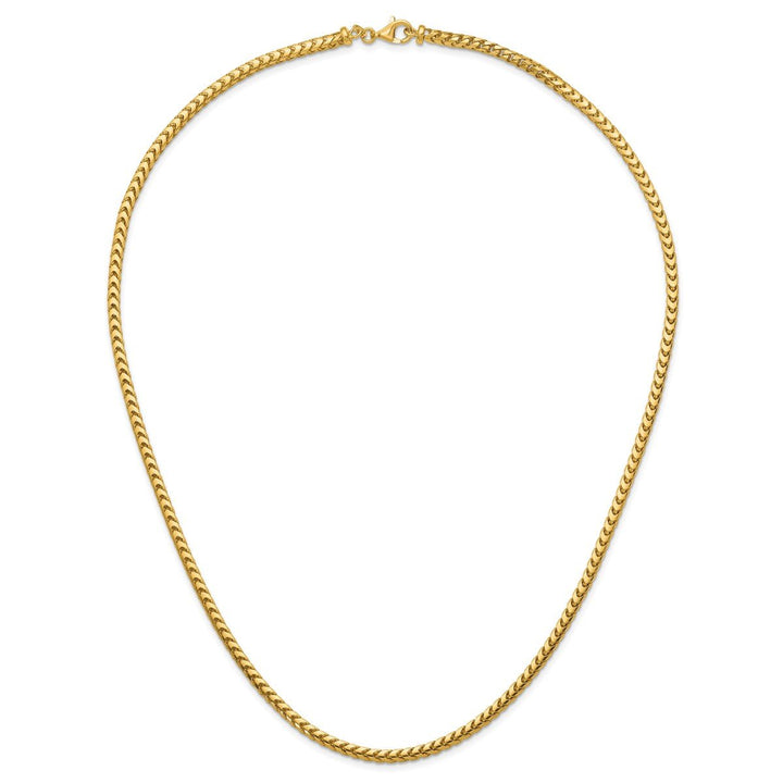 Gold 3.7mm Franco Chain, 24" - Chain - Design Jewellers Edmonton