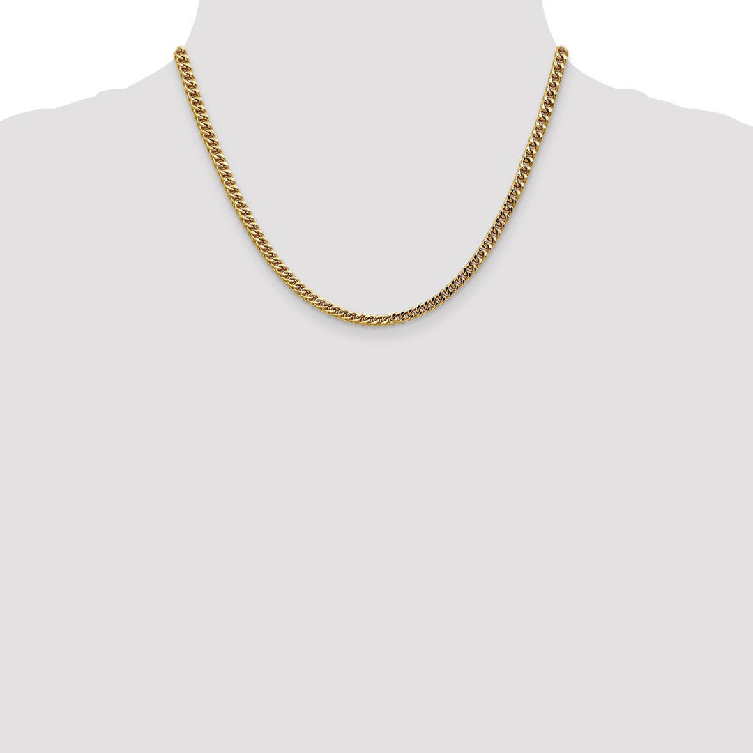 Gold 3.7mm Franco Chain, 24