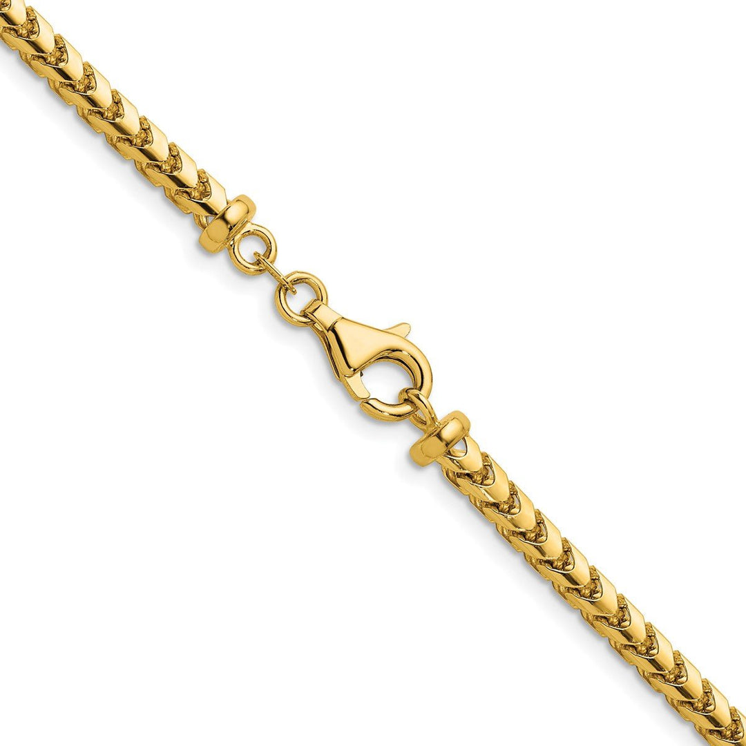 Gold 3.7mm Franco Chain, 24