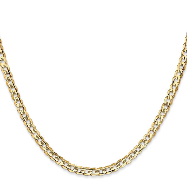 Gold 3.8mm Curb Chain, 20" - Chain - Design Jewellers Edmonton