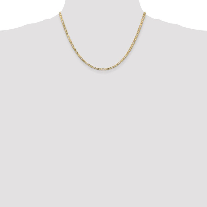 Gold 3mm Figaro Chain, 18" - Chain - Design Jewellers Edmonton