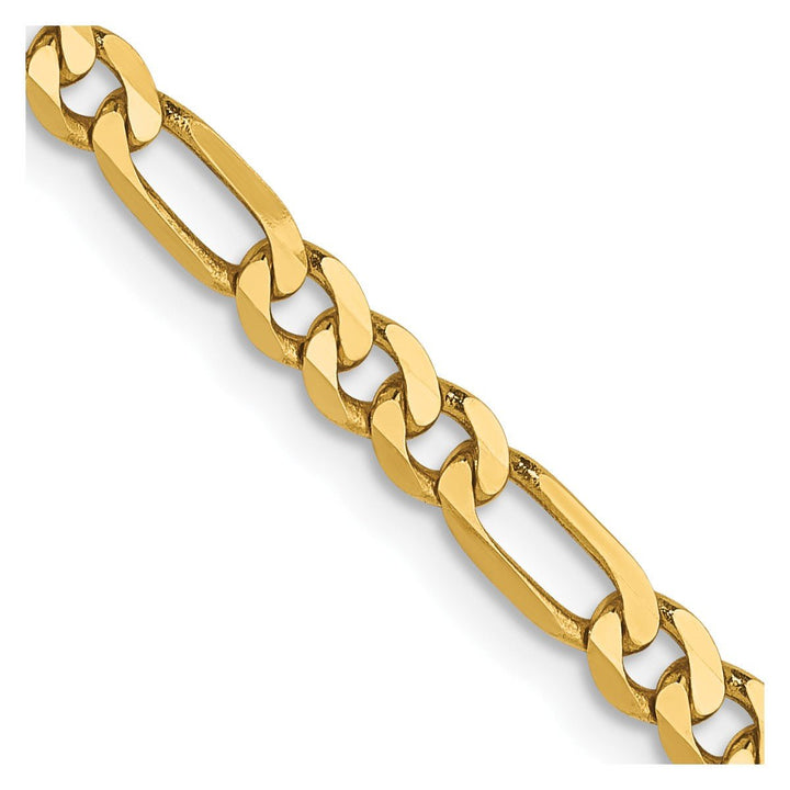 Gold 3mm Figaro Chain, 24" - Chain - Design Jewellers Edmonton