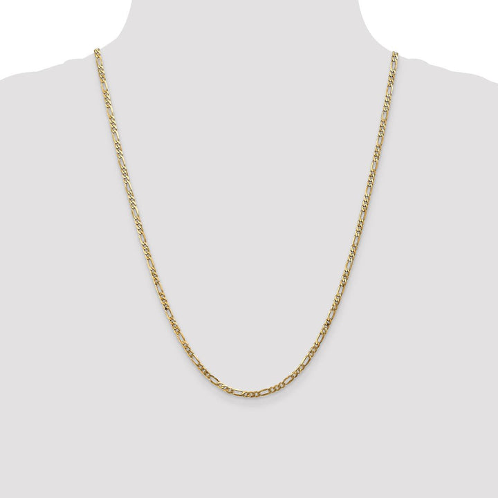 Gold 3mm Figaro Chain, 24" - Chain - Design Jewellers Edmonton