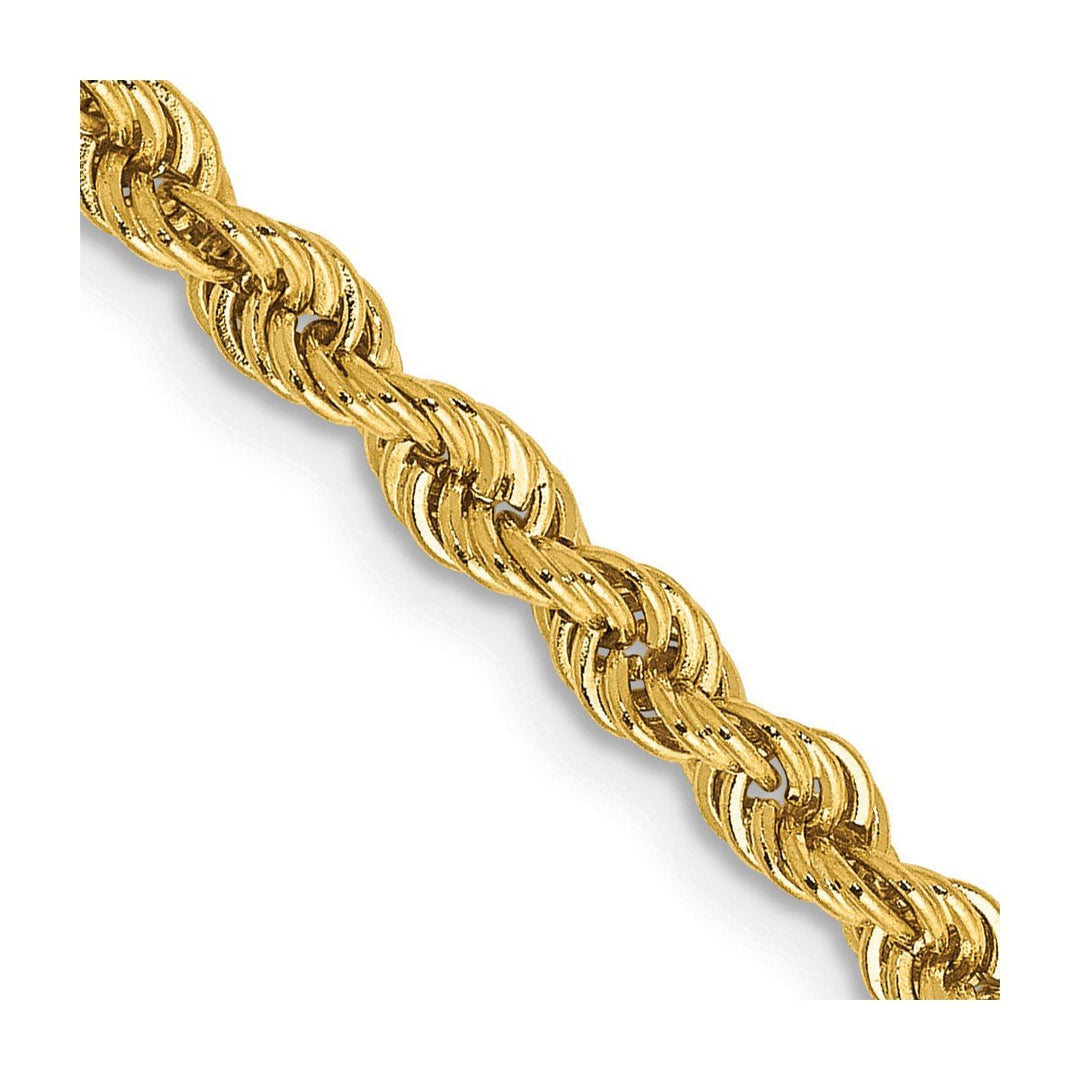 Gold 3mm Rope Chain, 16"