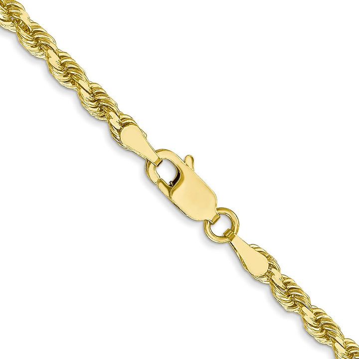Gold 3mm Rope Chain, 16" - Chain - Design Jewellers Edmonton