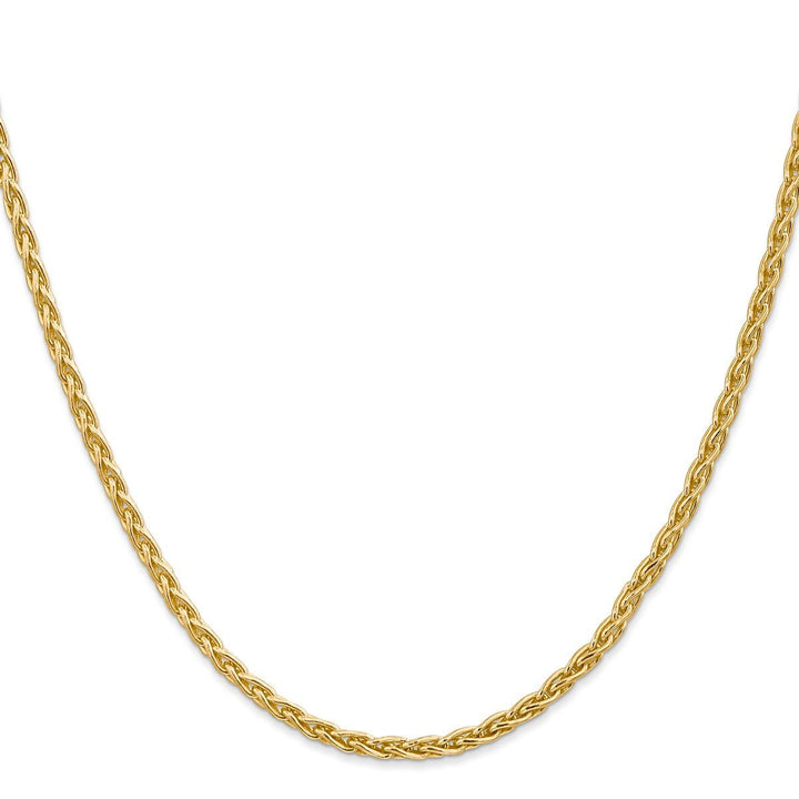 Gold 3mm Spiga (Wheat) Chain, 16" - Chain - Design Jewellers Edmonton