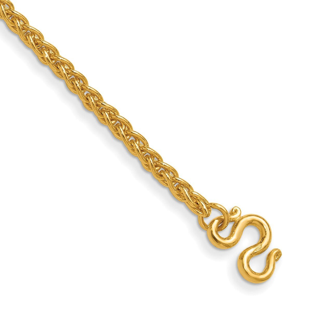 Gold 4.0mm Spiga & Wheat Chain