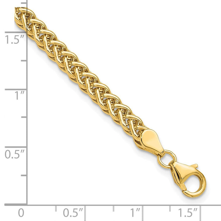 Gold 4.3mm Link, Other Bracelet, 7.5" - Bracelet - Design Jewellers Edmonton