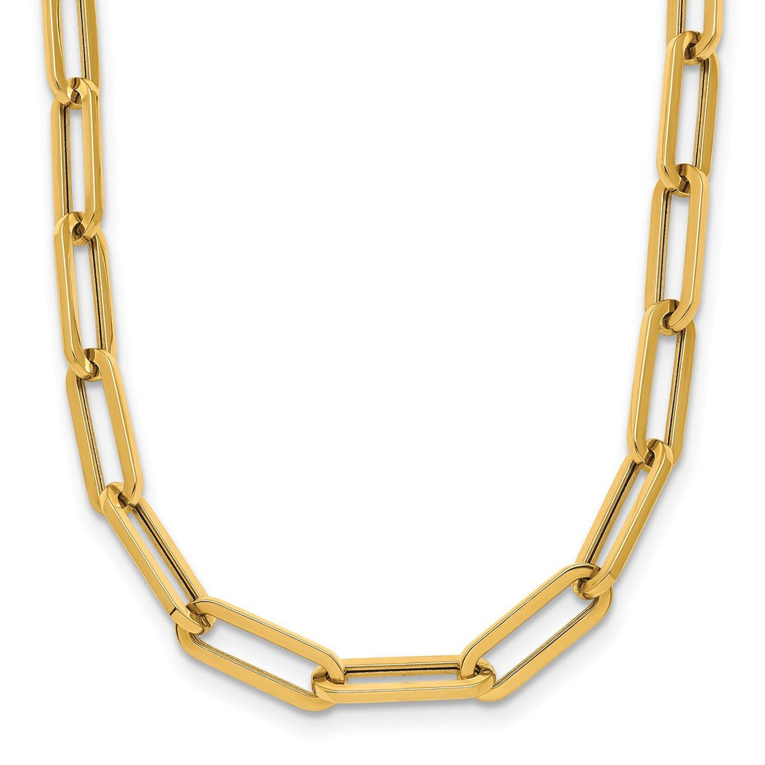 Gold 4.5mm Cable Necklace, 31.5"