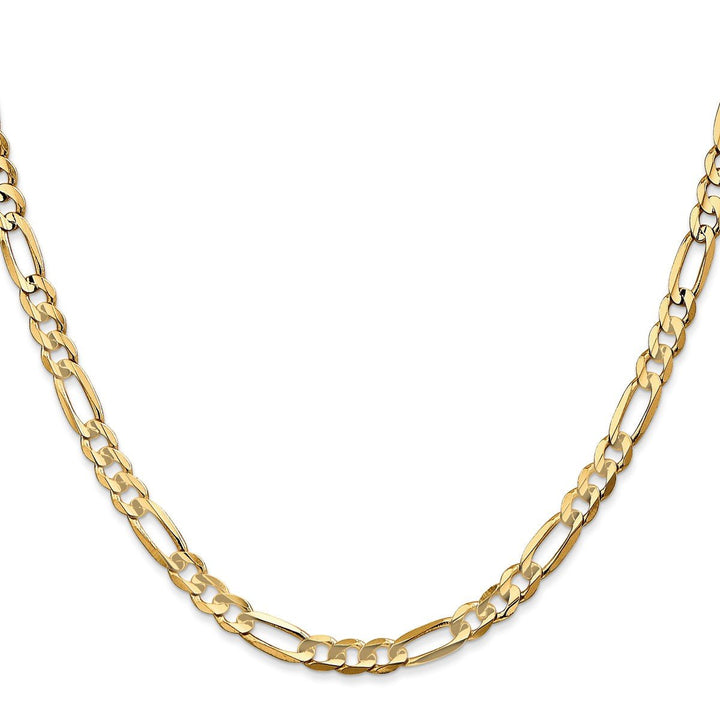 Gold 4.5mm Figaro Chain, 18" - Chain - Design Jewellers Edmonton