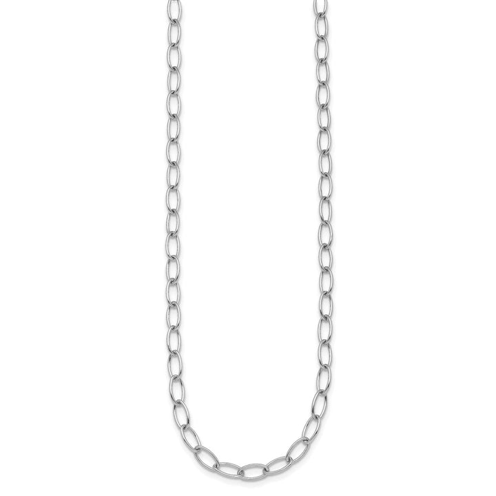 Gold 4.5mm Open Link Chain, 16" - Chain - Design Jewellers Edmonton