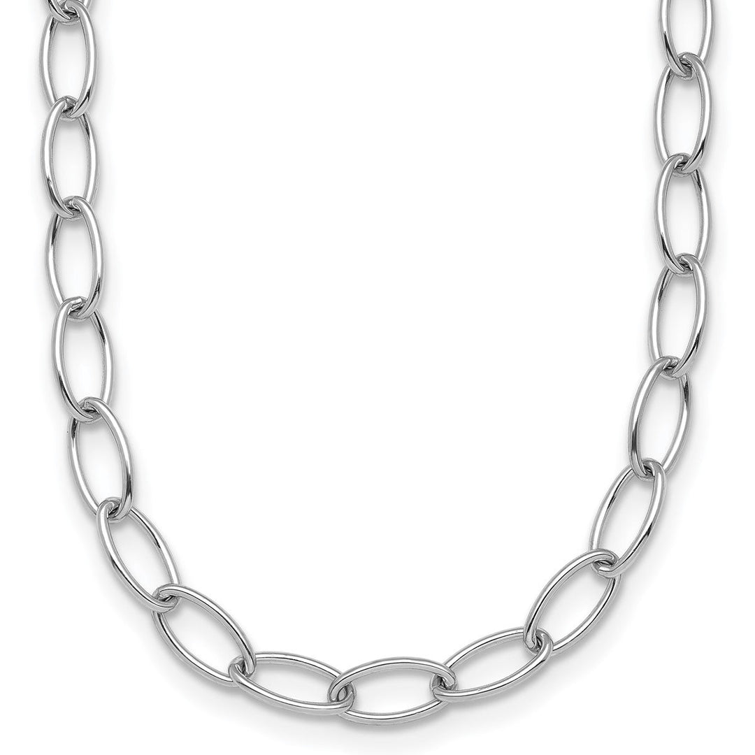 Gold 4.5mm Open Link Chain, 18"
