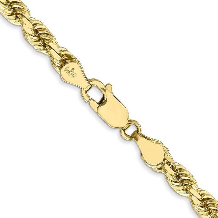 Gold 4.5mm Rope Chain, 1" - Chain - Design Jewellers Edmonton