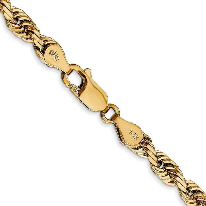 Gold 4.5mm Rope Chain, 1" - Chain - Design Jewellers Edmonton