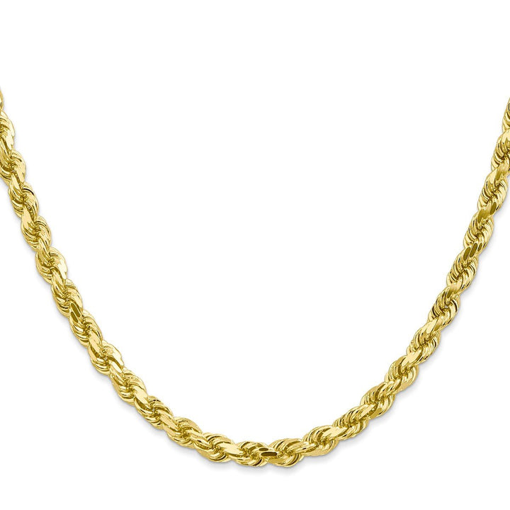 Gold 4.5mm Rope Chain, 1" - Chain - Design Jewellers Edmonton