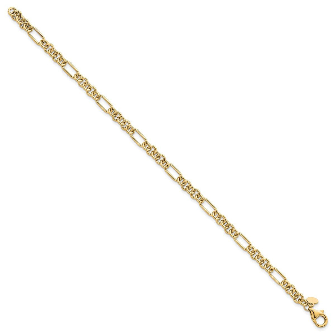 Gold 4.6mm Link, Other Bracelet, 7.5