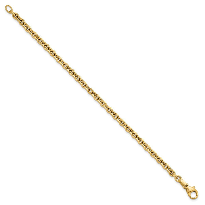 Gold 4.75mm Cable Bracelet, 7.5" - Bracelet - Design Jewellers Edmonton